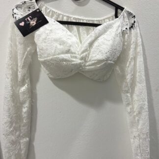 Top Encaje Blanco